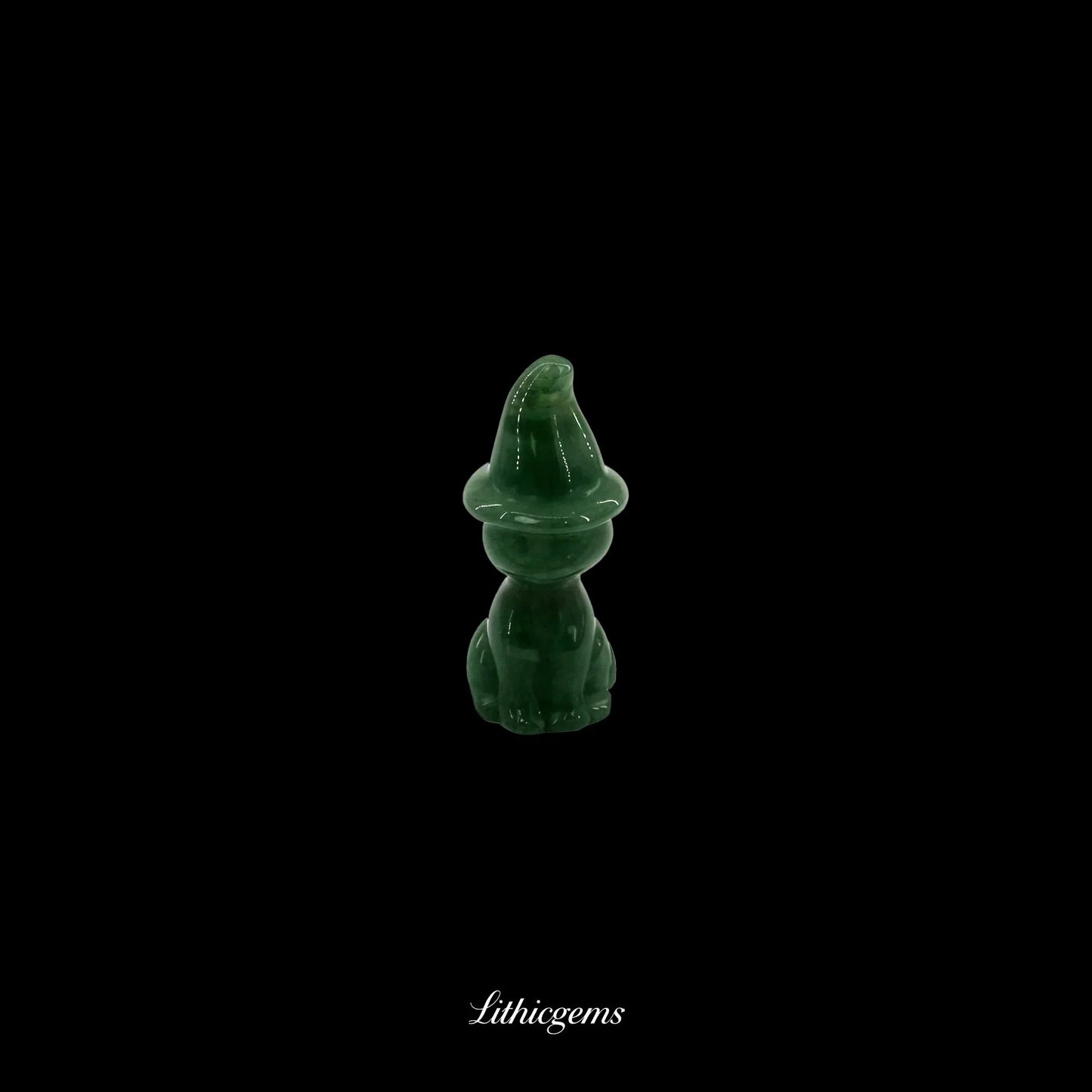 Gentleman with Magic Top Hat - 3cm Cat Sculpture - Lithicgems