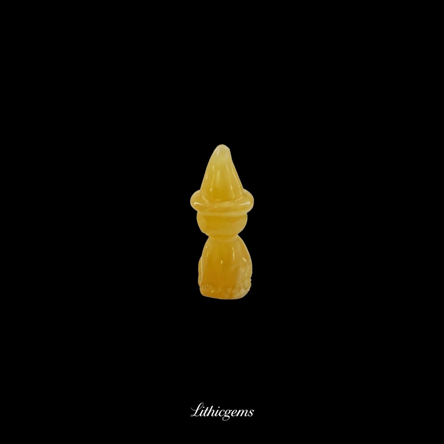 Gentleman with Magic Top Hat - 3cm Cat Sculpture - Lithicgems