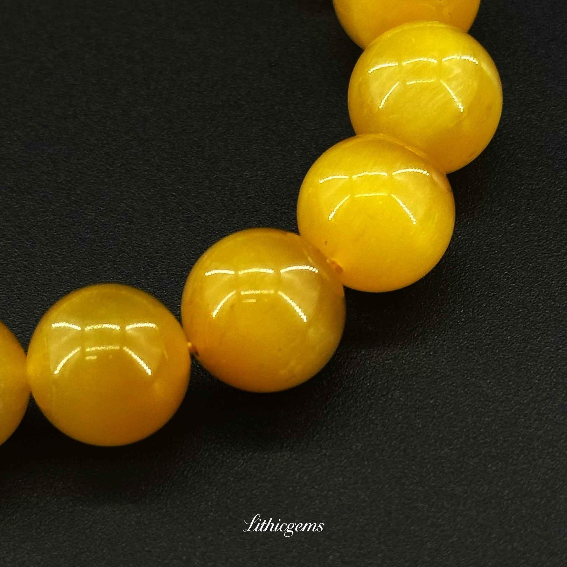Golden Tiger's Eye Bracelet - Stone of Confidence & Focus for Daily Empowerment - Lithicgems
