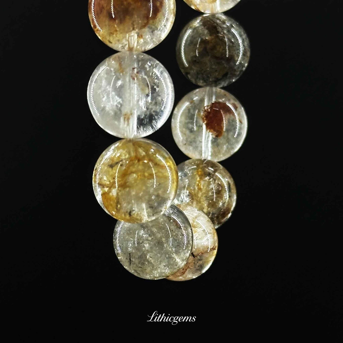 Herkimer Diamond Bracelet - Ultimate Energy Amplifier & Consciousness Elevator - Lithicgems