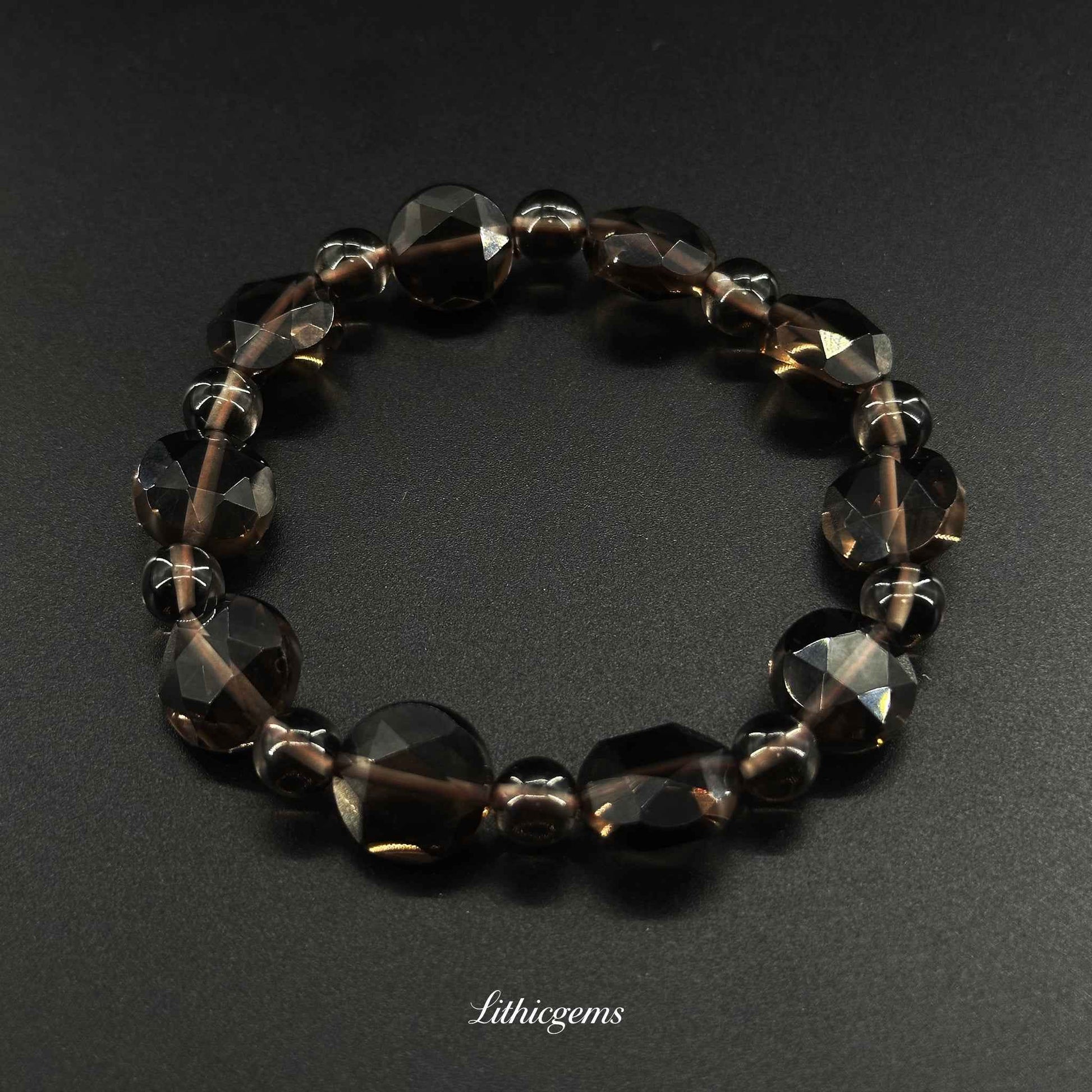 Ice Obsidian | Handcrafted Multi-Angle Cut Craftsmanship Natural Crystal Gemstones - Lithicgems Jewelry