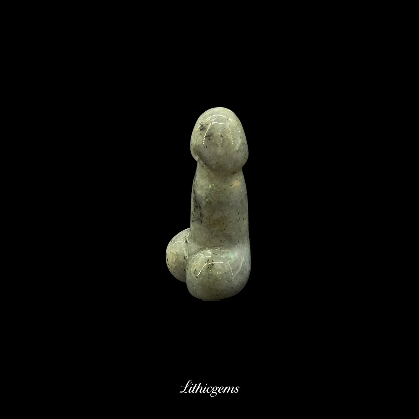 Primordial Keystone Crystal Sculpture (5cm) - Ancient Totem of Primal Vitality & Creative Power - Lithicgems