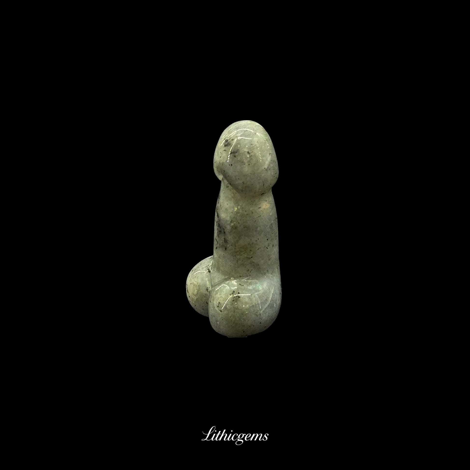 Primordial Keystone Crystal Sculpture (5cm) - Ancient Totem of Primal Vitality & Creative Power - Lithicgems