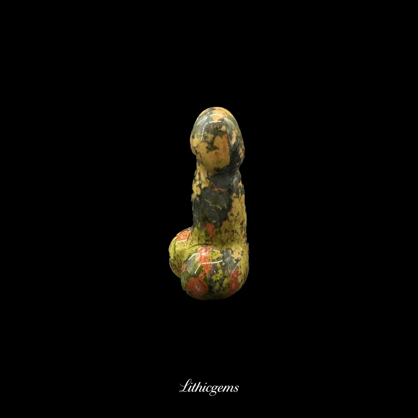 Primordial Keystone Crystal Sculpture (5cm) - Ancient Totem of Primal Vitality & Creative Power - Lithicgems