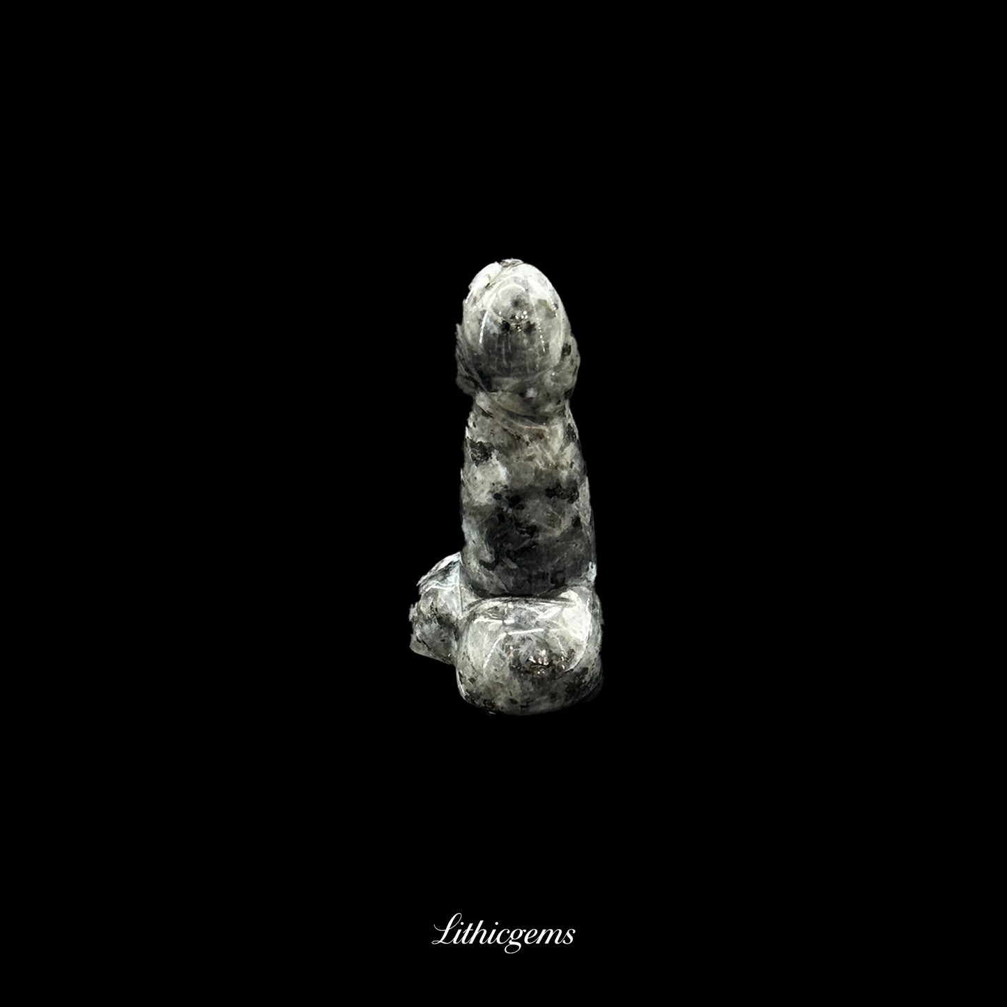 Primordial Keystone Crystal Sculpture (5cm) - Ancient Totem of Primal Vitality & Creative Power - Lithicgems
