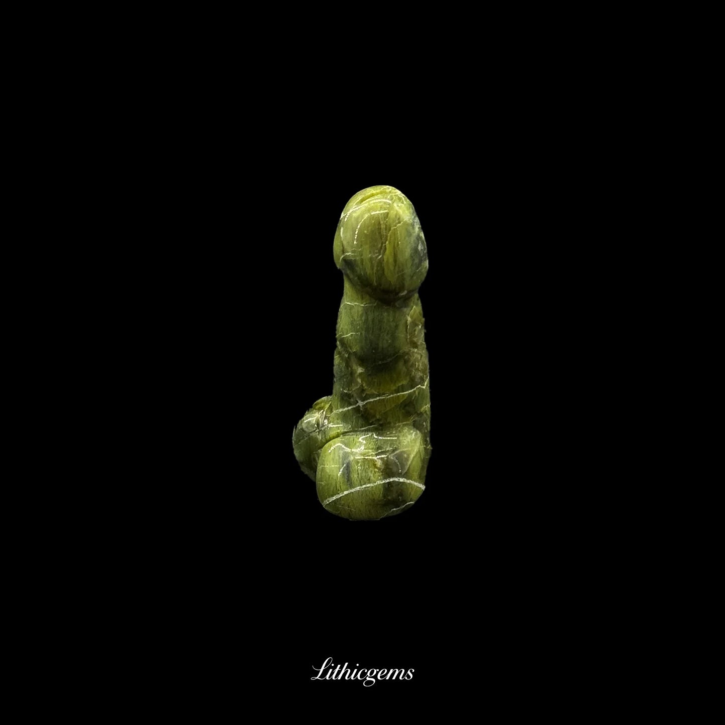Primordial Keystone Crystal Sculpture (5cm) - Ancient Totem of Primal Vitality & Creative Power - Lithicgems