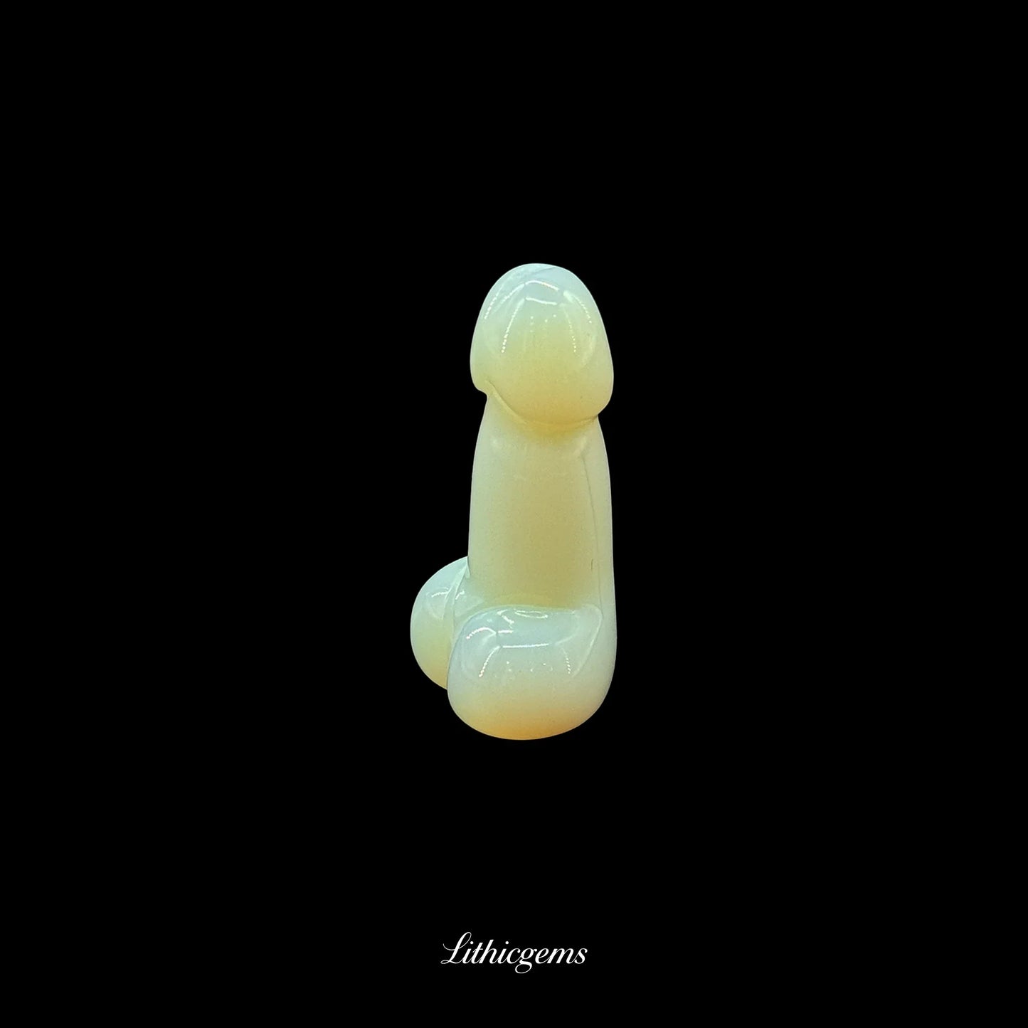 Primordial Keystone Crystal Sculpture (5cm) - Ancient Totem of Primal Vitality & Creative Power - Lithicgems