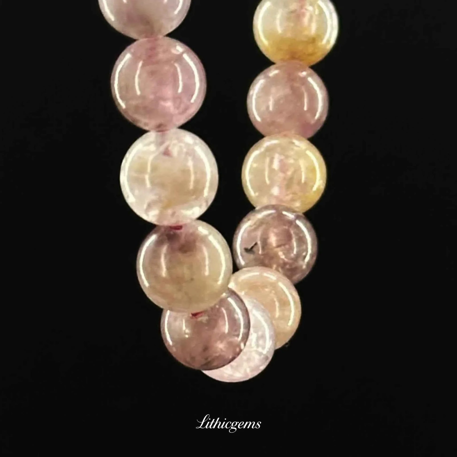 Rainbow Spinel Bracelet - Multi-Color Gemstone for Vitality & Emotional Balance - Lithicgems