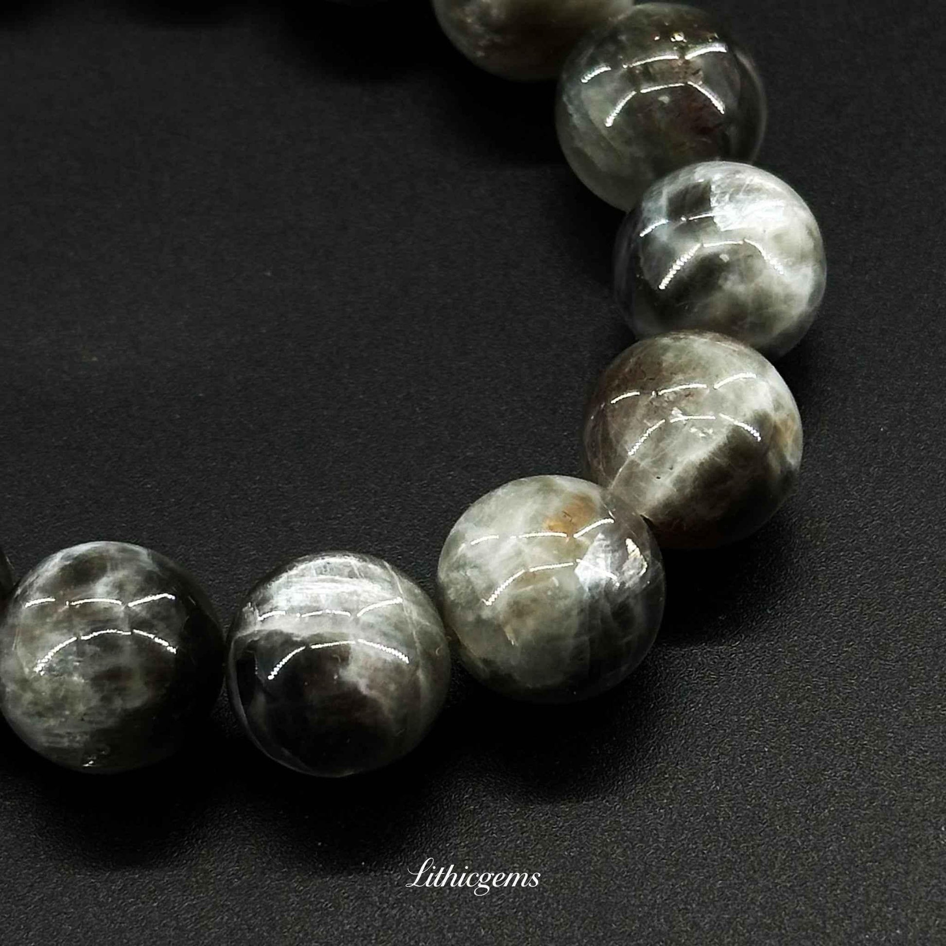 Satyaloka Skeletal Quartz Bracelet - High Vibration Stone for Ascension & Etheric Cleansing - Lithicgems