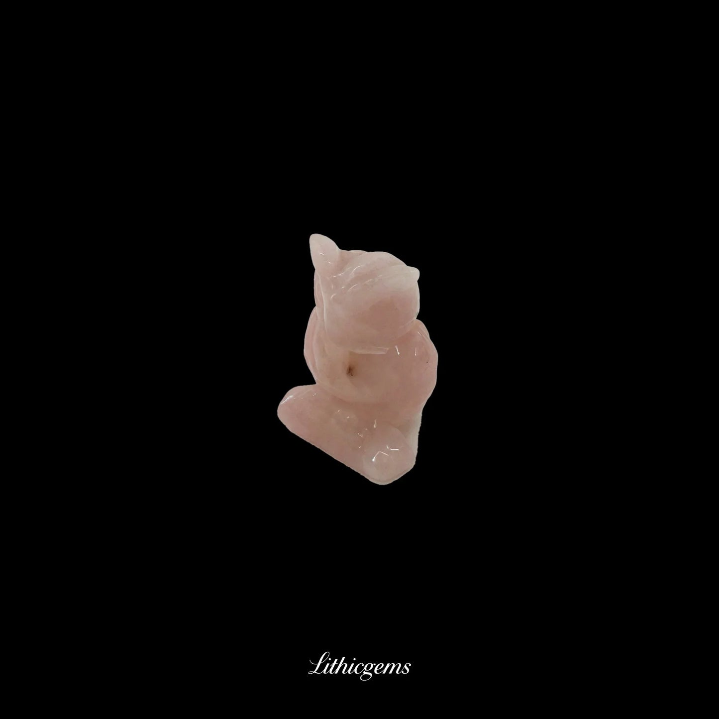 Silent Sage - 3cm Owl Sculpture | Commemorating Death and Animal Charm Series - Lithicgems