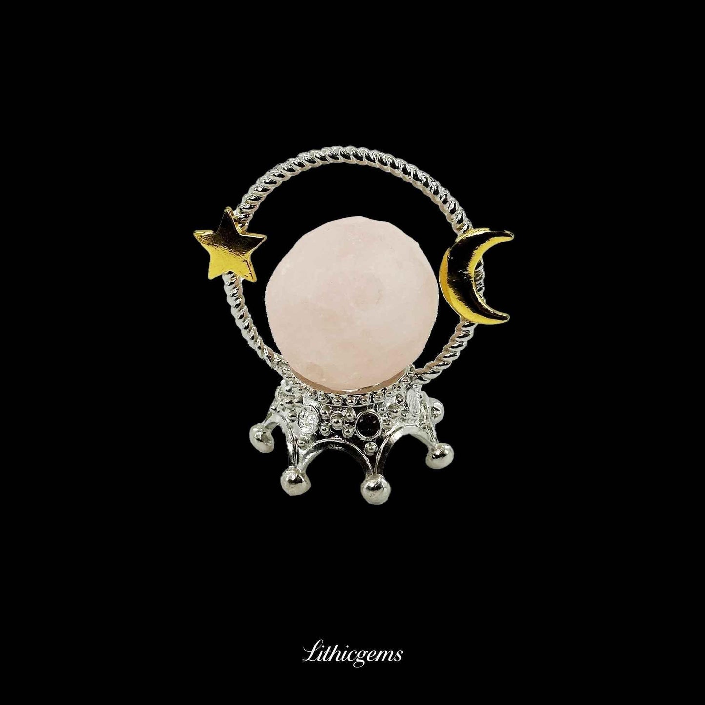 The Cosmic Pebble - 3cm Planetary Carving - Lithicgems