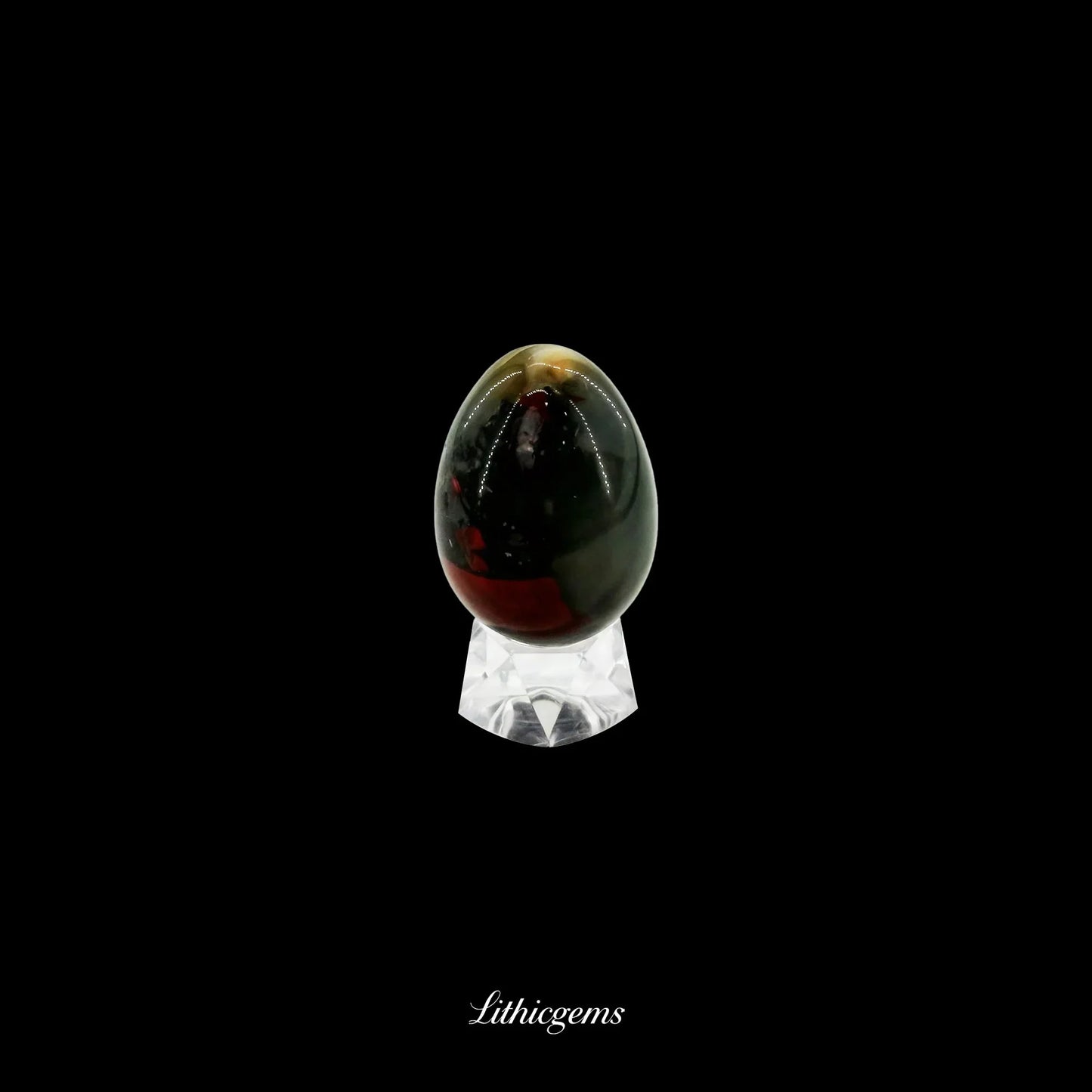 The Covenant of Creation - 3cm Egg Sculpture | Genesis Series - Lithicgems