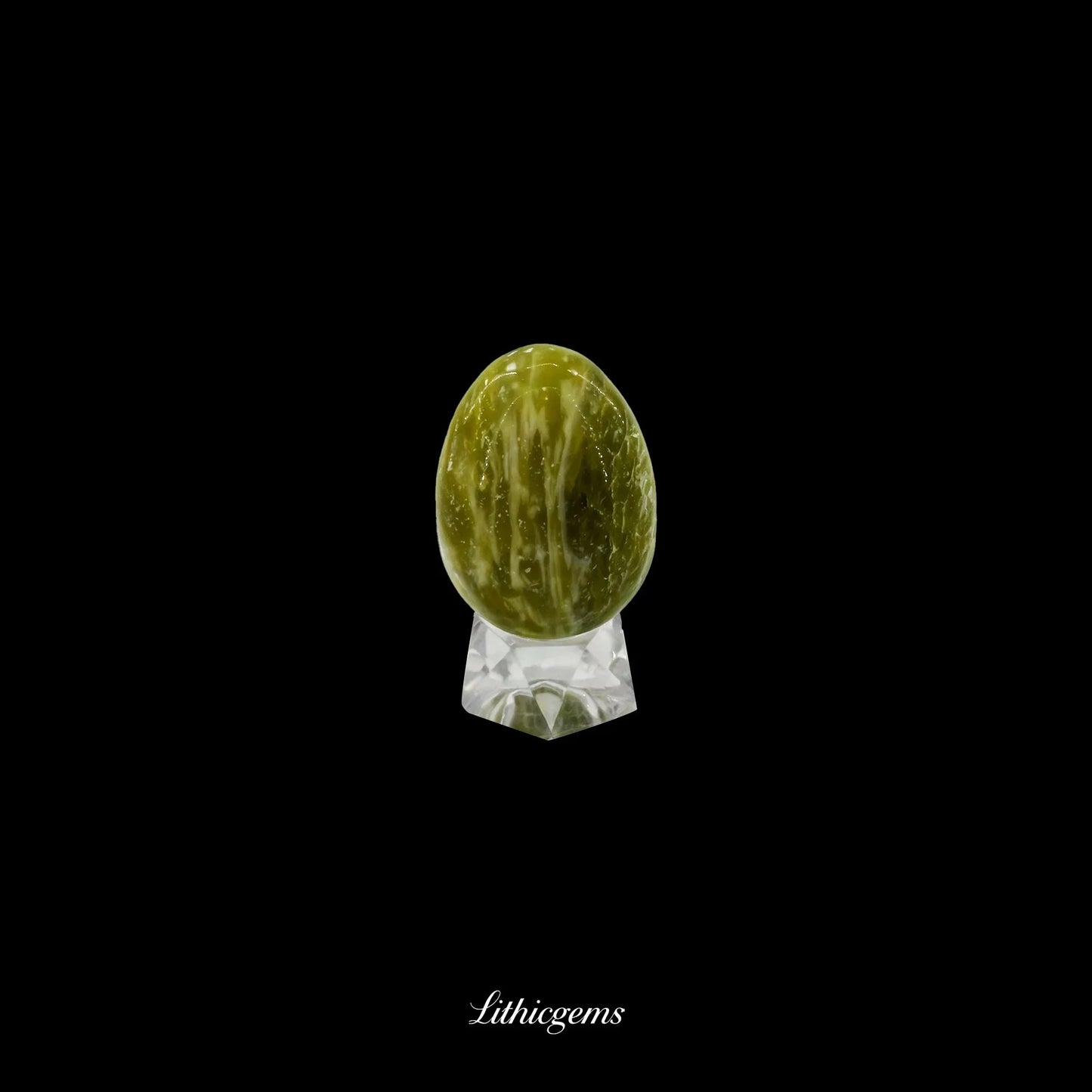 The Covenant of Creation - 3cm Egg Sculpture | Genesis Series - Lithicgems