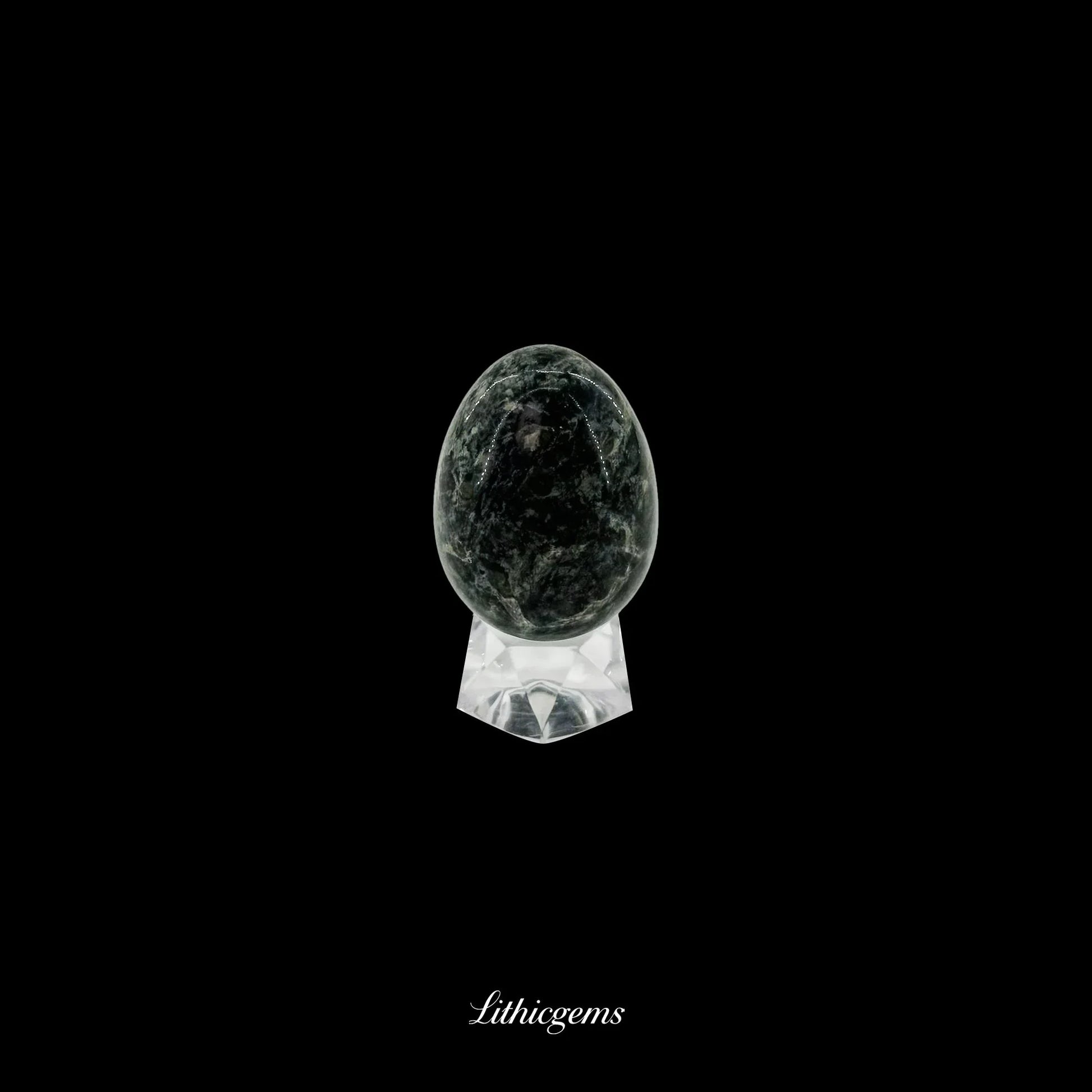 The Covenant of Creation - 3cm Egg Sculpture | Genesis Series - Lithicgems