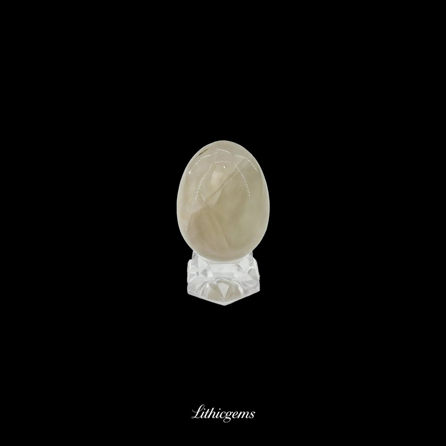 The Covenant of Creation - 3cm Egg Sculpture | Genesis Series - Lithicgems