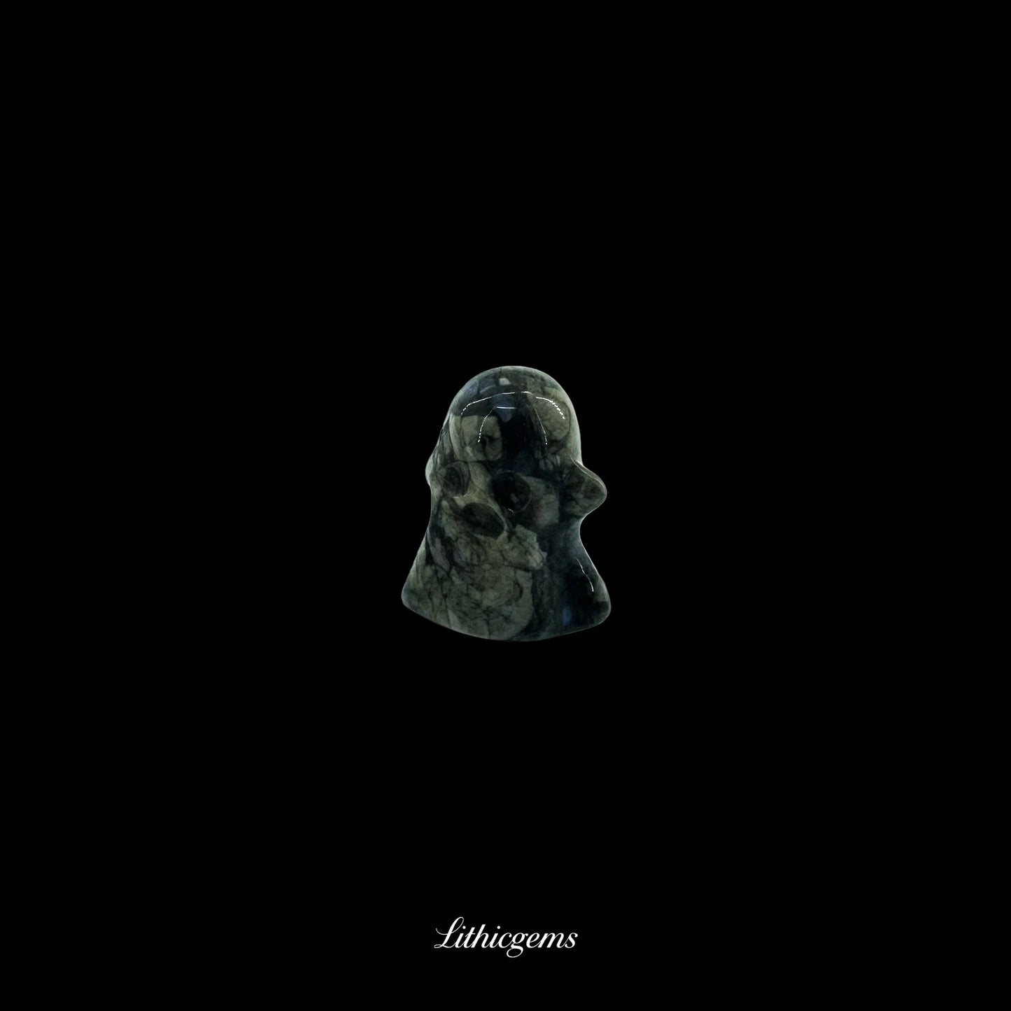 The Ethereal Guardian - 3cm Spirit Sculpture | Memento Mori Collection - Lithicgems