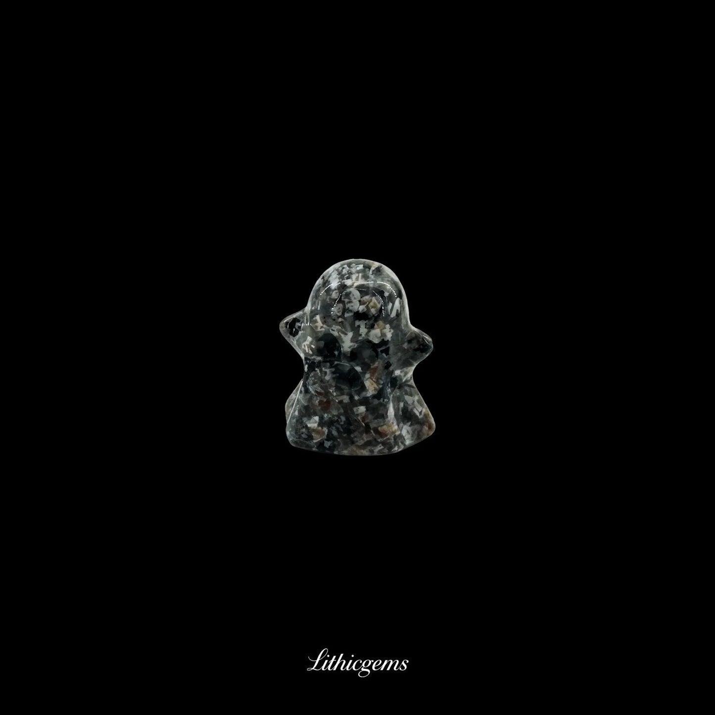 The Ethereal Guardian - 3cm Spirit Sculpture | Memento Mori Collection - Lithicgems
