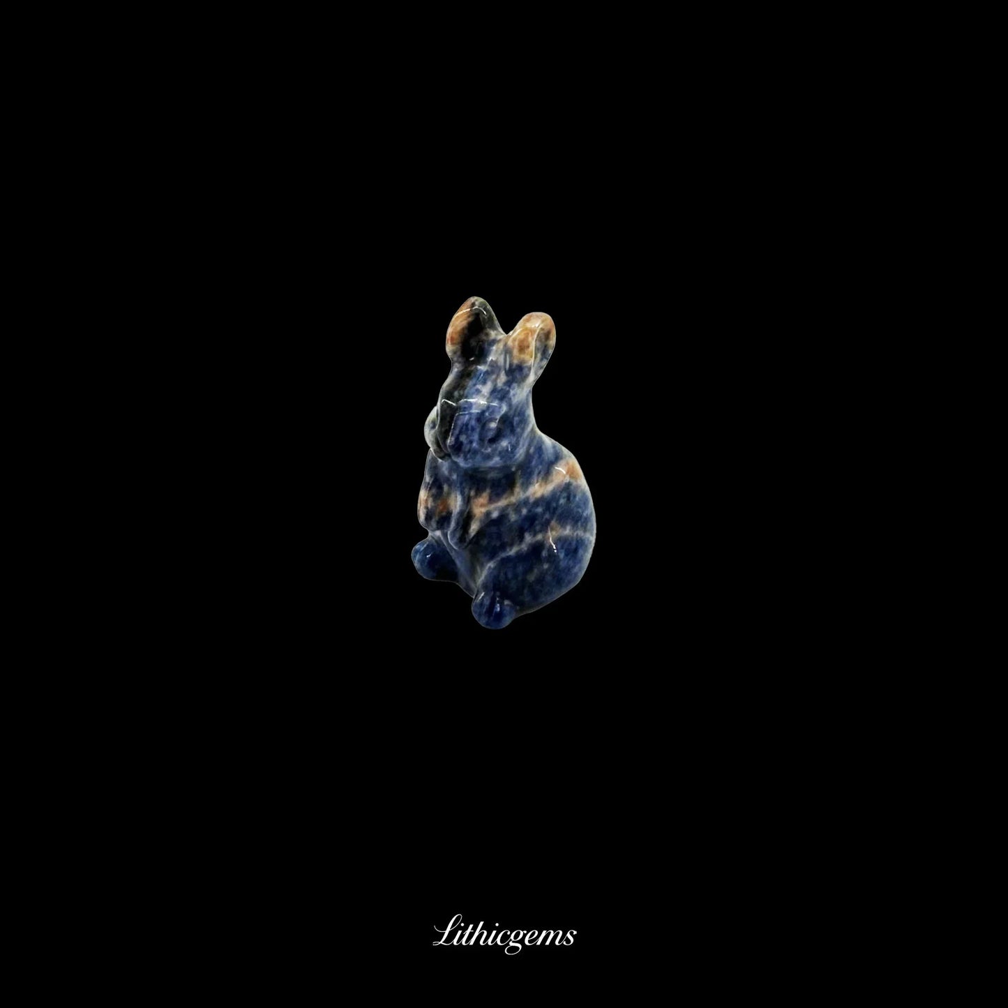 The Moonlight Harvest - 3cm Moonstone Rabbit Talisman - Lithicgems