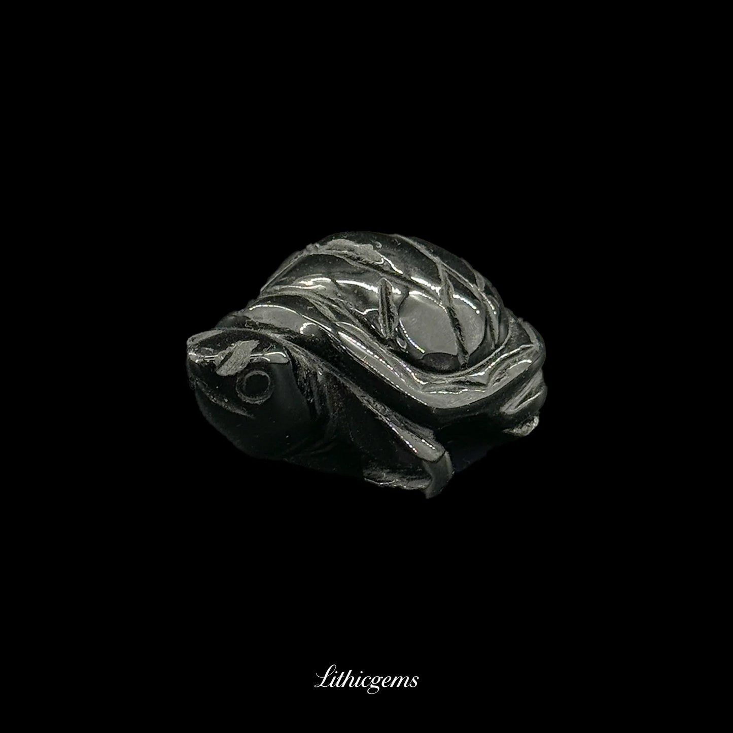 Tiny Wisdom Keeper Crystal Tortoise (2.5cm) - Ultimate Pocket Talisman for Patience, Stability & Long-Term Growth - Lithicgems