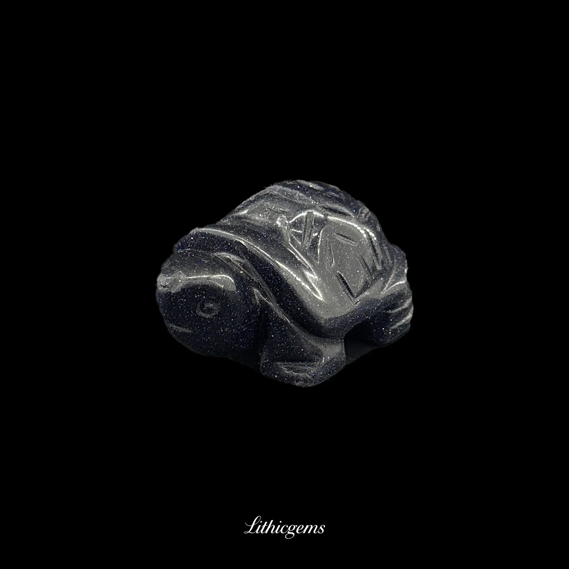 Tiny Wisdom Keeper Crystal Tortoise (2.5cm) - Ultimate Pocket Talisman for Patience, Stability & Long-Term Growth - Lithicgems