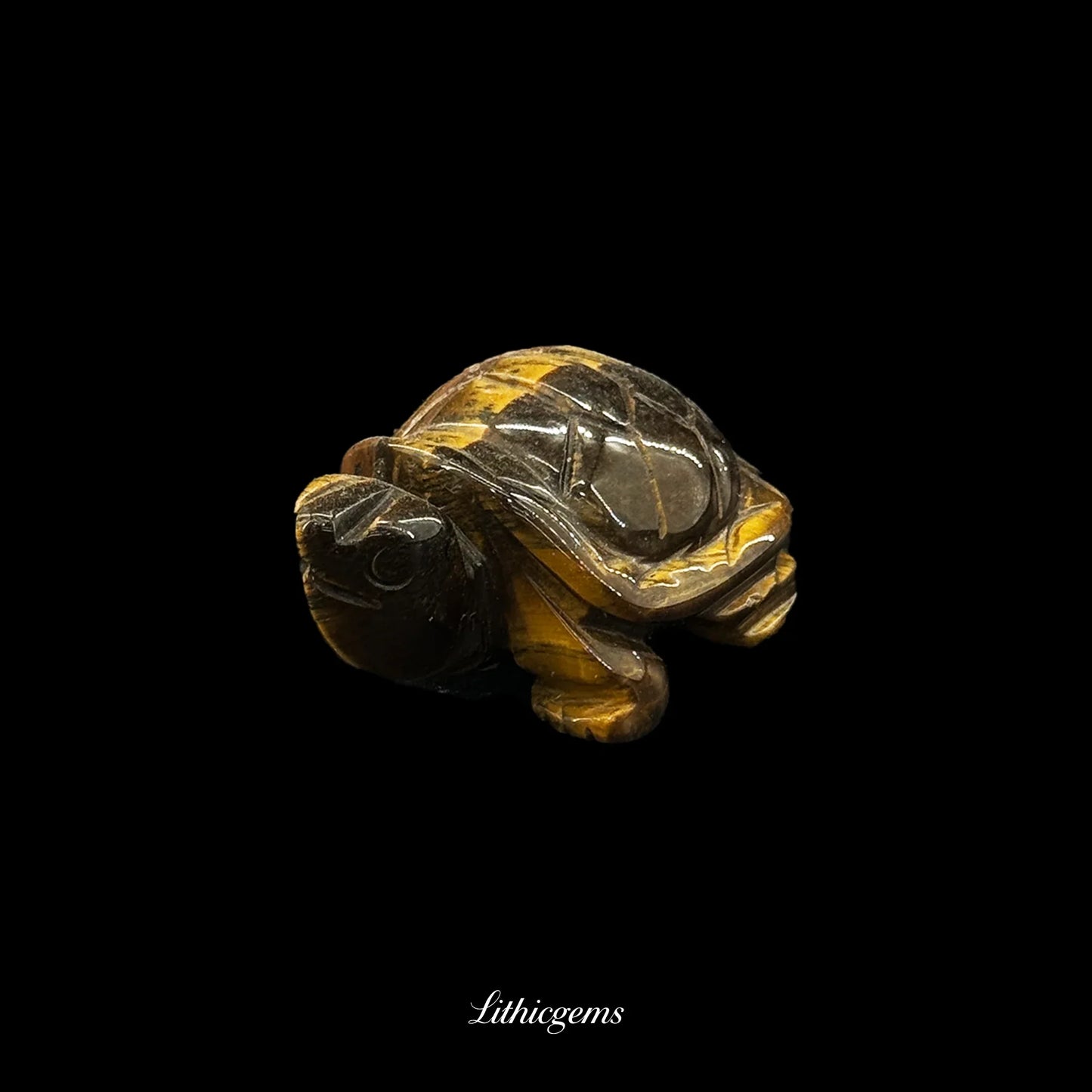 Tiny Wisdom Keeper Crystal Tortoise (2.5cm) - Ultimate Pocket Talisman for Patience, Stability & Long-Term Growth - Lithicgems