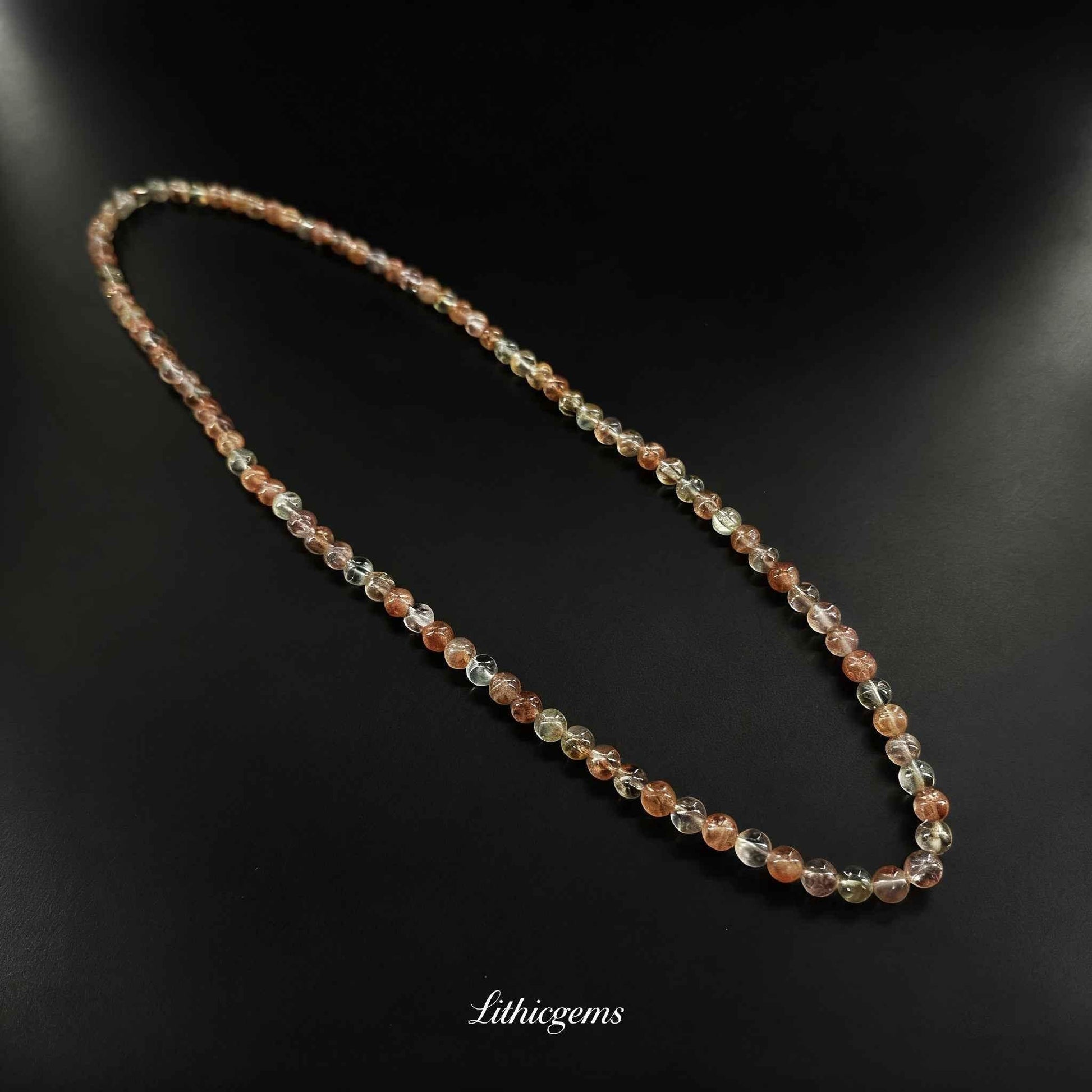 Triple-Wrap Auralite-23 Bracelet - Rare Amethyst Superstone for Spiritual Awakening & Divine Connection - Lithicgems