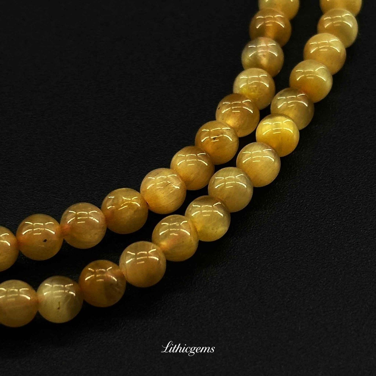 Triple-Wrap Tiger's Eye Bracelet - Unshakable Confidence & Focus Power Stone - Lithicgems
