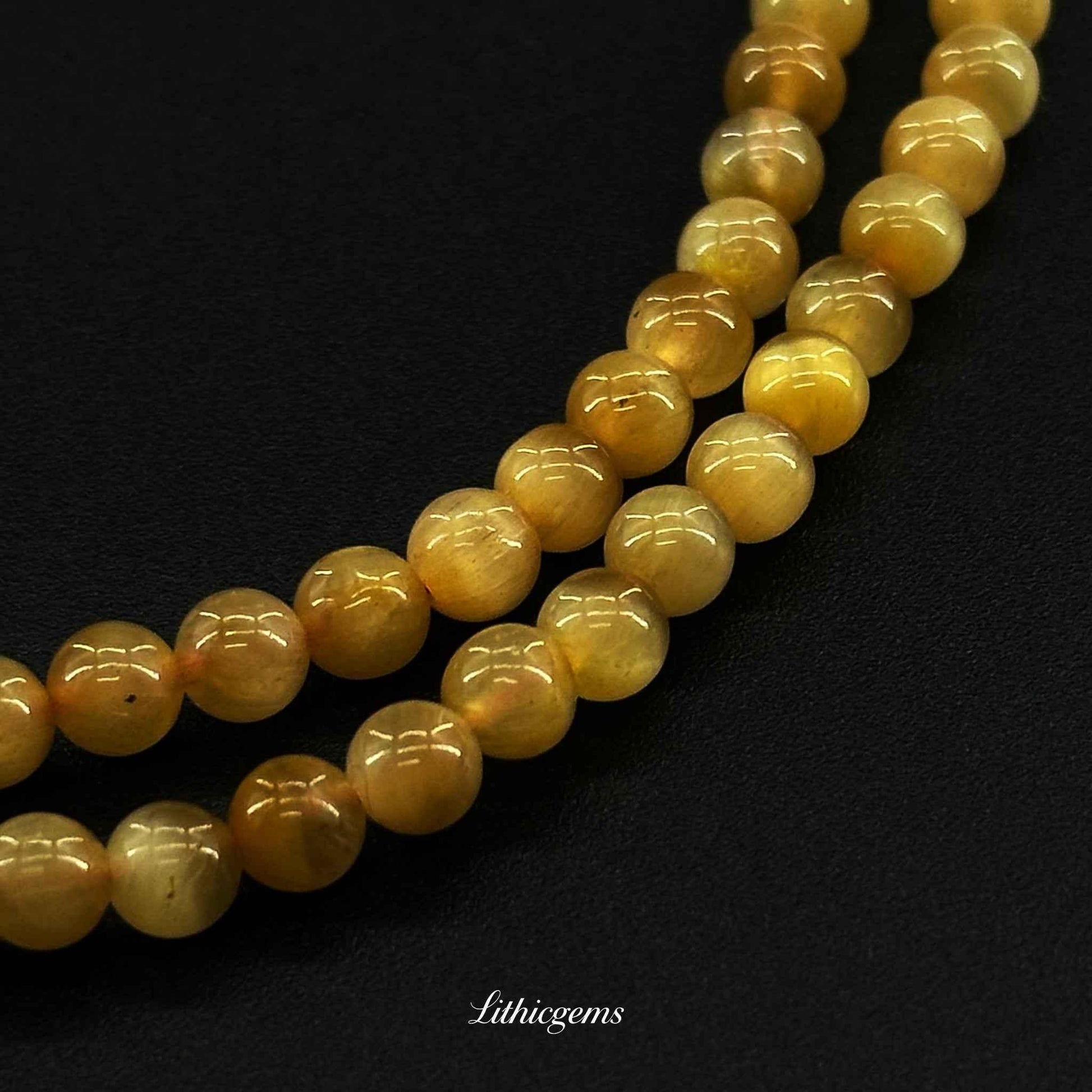 Triple-Wrap Tiger's Eye Bracelet - Unshakable Confidence & Focus Power Stone - Lithicgems